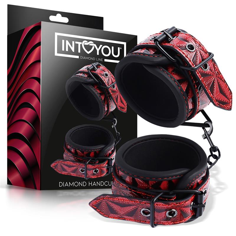 adjustable-padded-handcuffs-diamond-vegan-leather