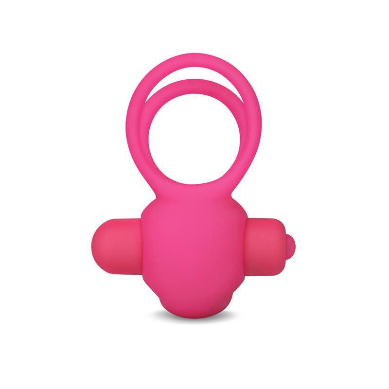 double-vibrating-cockring-power-clit-duo-pink