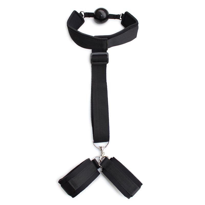 gag-ball-with-hand-cuff-black