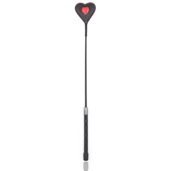 Heart shaped riding crop 51 cm