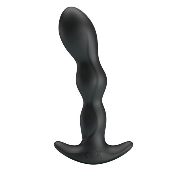 Yale Butt Plug with Vibration Black